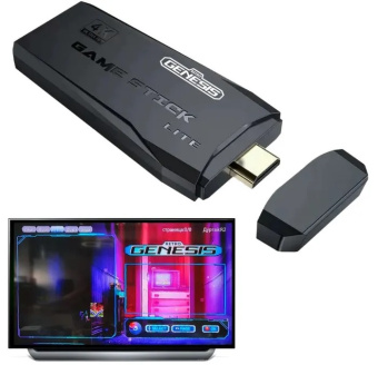 Retro Genesis GameStick Lite 64Gb, 11500 игр, PS1, NES, SMD, SNES и др. model TI-155 1
