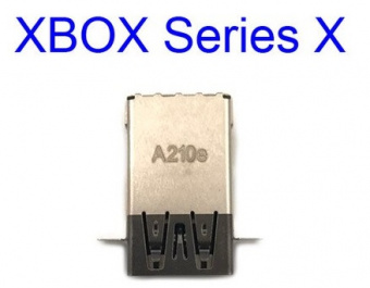 Оригинальный USB-порт для  Xbox серии X S с креплением