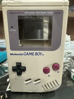 Корпус от Game Boy DMG 001 серый оригинальный