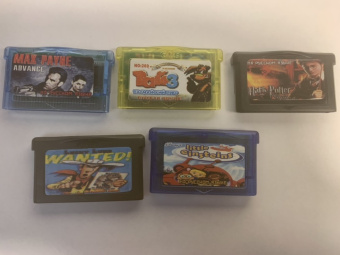 Лот староделов GBA 7