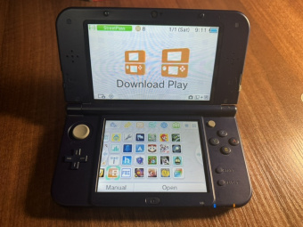 New Nintendo 3DS XL Galaxy + 32 Gb (Игры)  [USED]