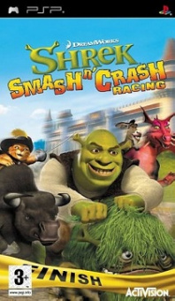 Shrek Smash 'N' Crash [РSP, английская версия] USED