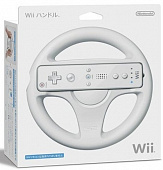 картинка Wheel - насадка в виде руля для джойстика Wii Original в коробке. Купить Wheel - насадка в виде руля для джойстика Wii Original в коробке в магазине 66game.ru