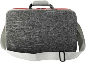 Сумка для консоли и геймпадов Plsystation 5 Dead Skull серая 3