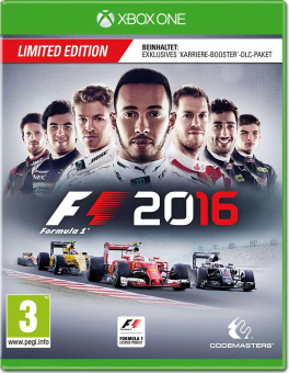 F1 2016 - Limited Edition [Xbox One, русские субтитры]