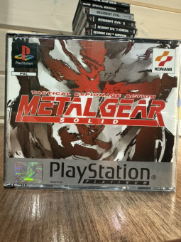 Metal Gear Solid original [PS1, английская версия] USED