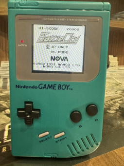 Game Boy Original (Зелёный) DMG 01 IPS матрица !