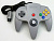 картинка Nintendo 64 Controller Серый Оригинал NUS-005 USED. Купить Nintendo 64 Controller Серый Оригинал NUS-005 USED в магазине 66game.ru