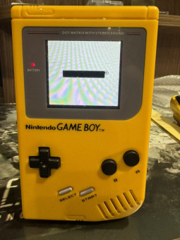 Game Boy Original (Жёлтый) DMG 01 IPS матрица !