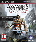 картинка Assassin's Creed IV: Черный флаг [PS3, русская версия] USED от магазина 66game.ru
