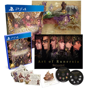 Brigandine The Legend of Runersia Collector's Edition [PlayStation 4,PS4  английская версия]