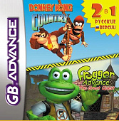 картинка 2in1 Donkey Kong+Frogger Advance RS-014 (Русская версия) [GBA]. Купить 2in1 Donkey Kong+Frogger Advance RS-014 (Русская версия) [GBA] в магазине 66game.ru