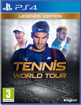 Tennis World Tour Legend Edition [PS4, русские субтитры]