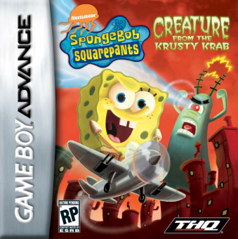 SpongeBob SquarePants Creature from the Krusty Game Boy Advance. 66game.ru