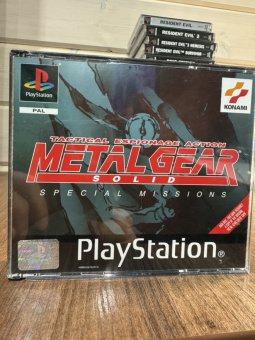 Metal Gear Solid Special Missions original [PS1, английская версия] USED