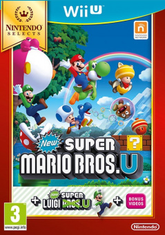 New Super Mario Bros. U + New Super Luigi U [Wii U] USED