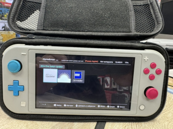 Nintendo Switch Lite «Затиан и Замазента» Hwfly + 64GB игры USED  USED