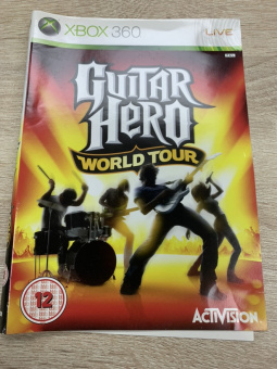 Обложка игры XBOX 360 RGuitar Hero World Tour