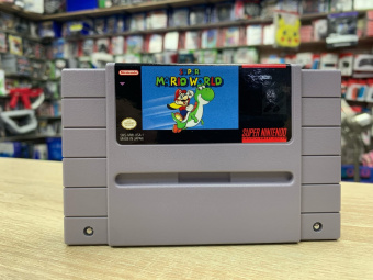 Super mario world super nes hotsell
