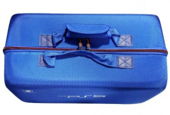 Сумка для консоли и геймпадов Plsystation 5 Dead Skull Blue 2