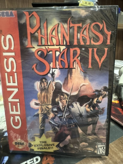 Phantasy Star IV стародел Big Box [Sega]
