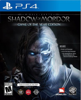 Средиземье Тени Мордора  Middle-Earth Shadow of Mordor - Game of the Year Edition [PS4, русские субтитры]