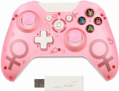 картинка Геймпад беспроводной для Xbox One/S/X с символом Марса (Розовый). Купить Геймпад беспроводной для Xbox One/S/X с символом Марса (Розовый) в магазине 66game.ru