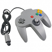 картинка Проводной геймпад для Nintendo 64(серый). Купить Проводной геймпад для Nintendo 64(серый) в магазине 66game.ru