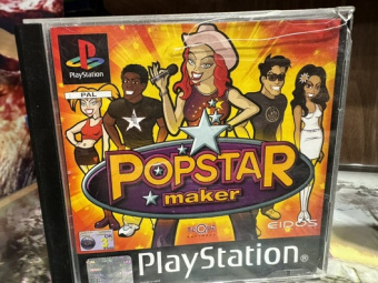 Popstar Maker original PAL [PS1, английская версия] USED