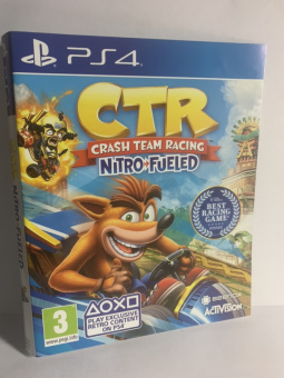 Обложка игры Crash Team Racing Nitro-Fueled PS4