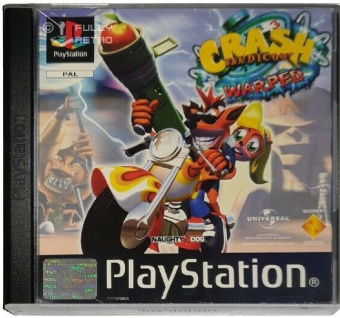 Crash Bandicoot 3 - Warped original [PS1, английская версия] USED
