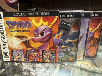 Spyro The Dragon  Collector's Edition original [PS1, английская версия] USED