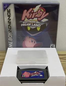 Kirby - Nightmare in Dream Land  реплика в коробке [GBA]  2