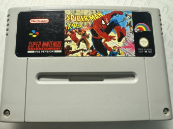 Spider-Man and the X-Men in Arcade's Revenge (SNES PAL) ORIGINAL Б У