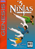 картинка 3 Ninjas Kick Back [английская версия][Sega]. Купить 3 Ninjas Kick Back [английская версия][Sega] в магазине 66game.ru