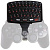 картинка Клавиатура беспроводная для Dualshock 3 ThumbPad MadCatz. Купить Клавиатура беспроводная для Dualshock 3 ThumbPad MadCatz в магазине 66game.ru