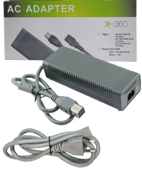 Блок питания для Xbox 360 Fat (AC Adapter 220V) оригинал Новый