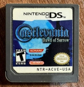 Castlevania Dawn of Sorrow оригинал [NDS б у] 4