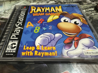 Rayman Brain Games original [PS1, английская версия] USED
