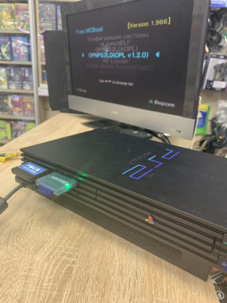 MX4SIO SD Card Adapter + Fortuna FMCB+ 32 GB карта с играми 1