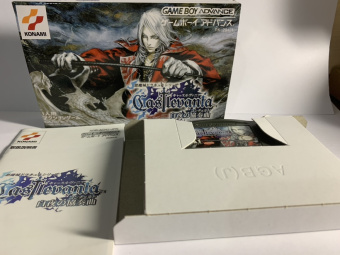 Castlevania Aria of Sorrow реплика в коробке [GBA] 5