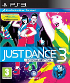 картинка Just Dance 3 Специальное Издание (только для PS Move) [PS3, русская версия] USED от магазина 66game.ru