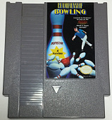 картинка Nintendo NES Championship Bowling ORIGINAL !!! NTSC от магазина 66game.ru