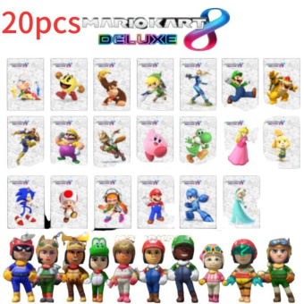 20 карт Amiibo Mario Kart 8 Deluxe с NXP чипом