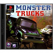картинка Monster Trucks original NTSC [PS1, английская версия] USED от магазина 66game.ru