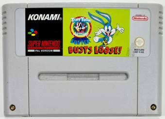 Tiny Toon Adventures - Buster Busts Loose! (SNES PAL) ORIGINAL Б У  4