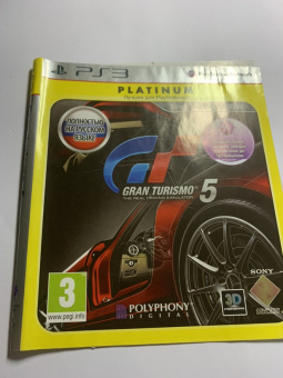 Обложка игры Gran Turismo 5 PS3