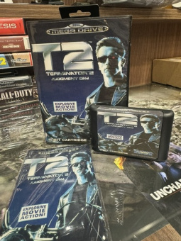 Полная реплика Terminator 2 - Judgment Day с мануалом [Sega]