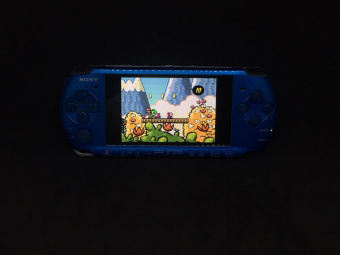 PSP 3000 Blue 2