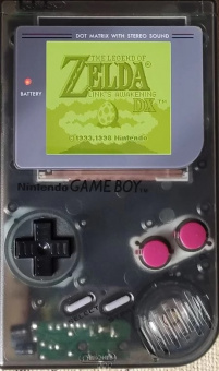 Game Boy Original (Прозрачный) DMG 01 с IPS экраном [USED]